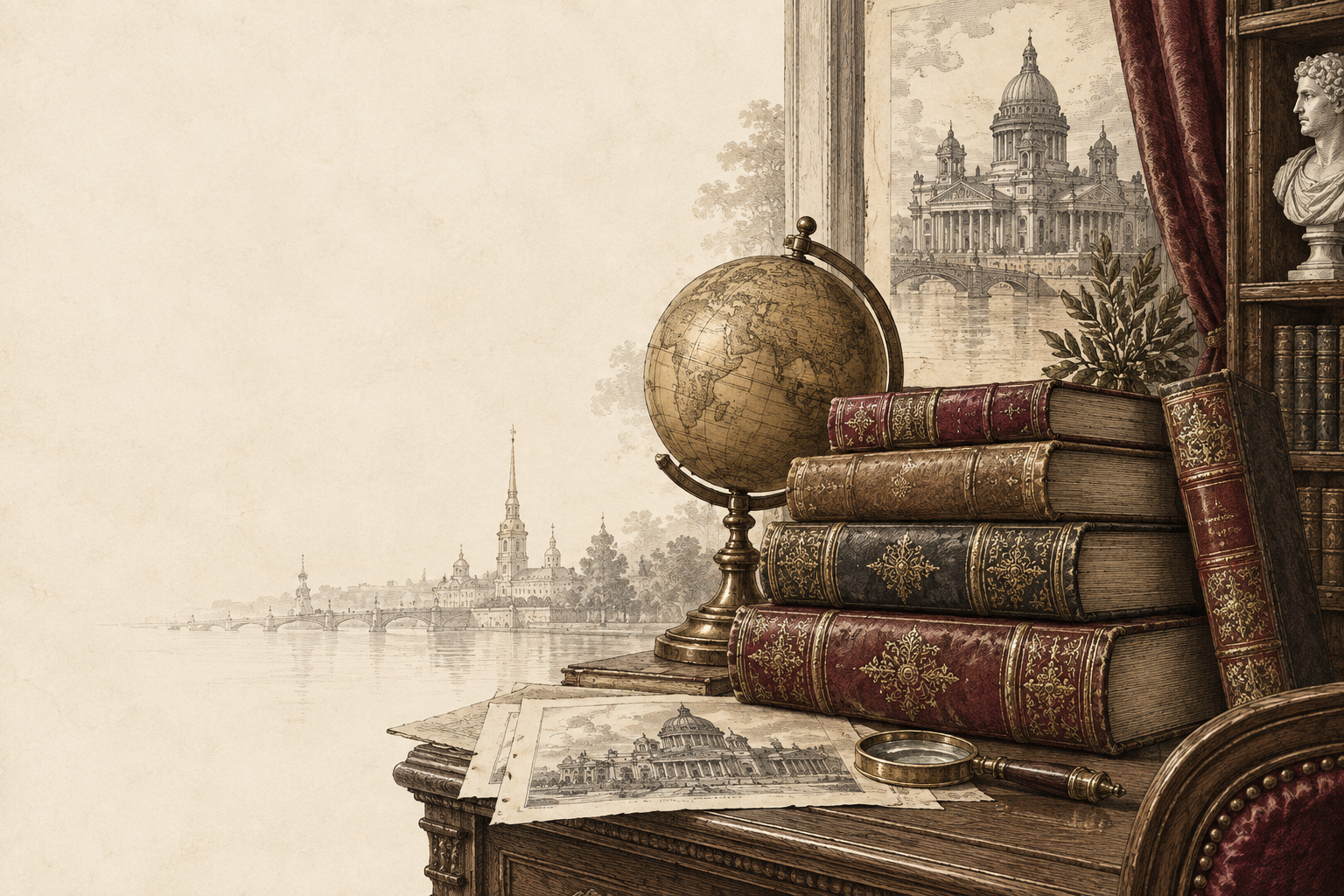 Старинные книги и библиотека