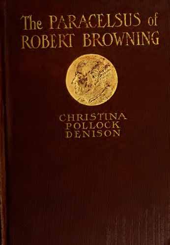 Титульный скан: The Paracelsus of Robert Browning