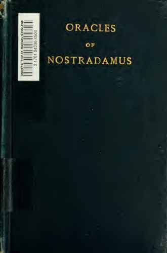 Титульный скан: Oracles of #Nostradamus